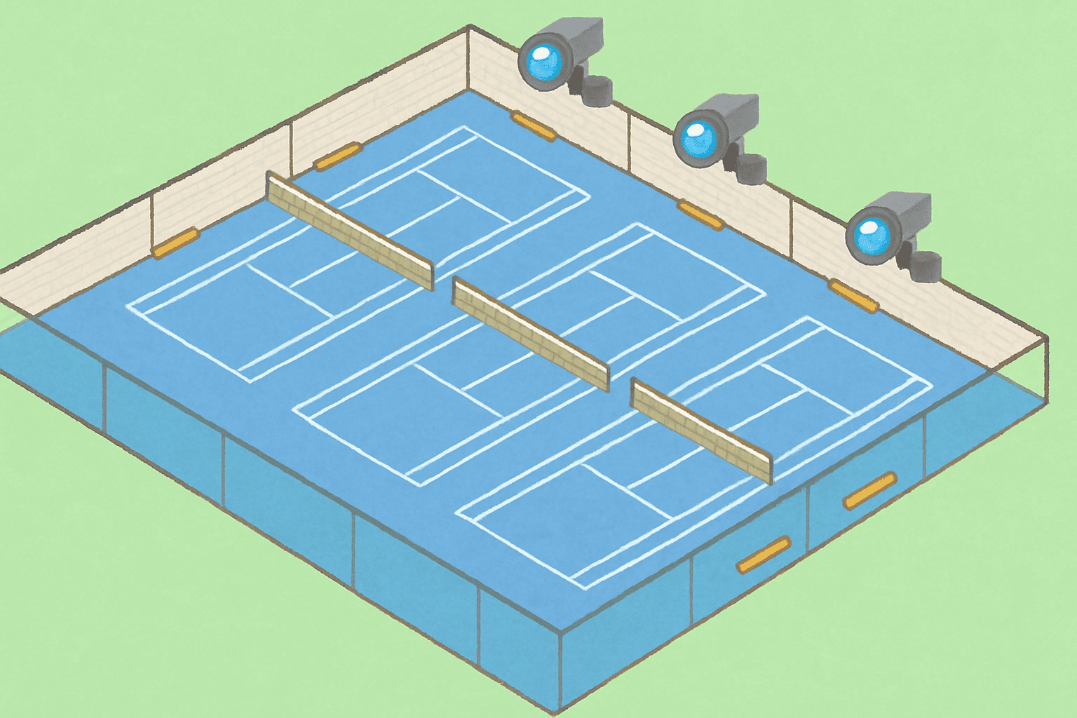 全コートをオフィシャル撮影